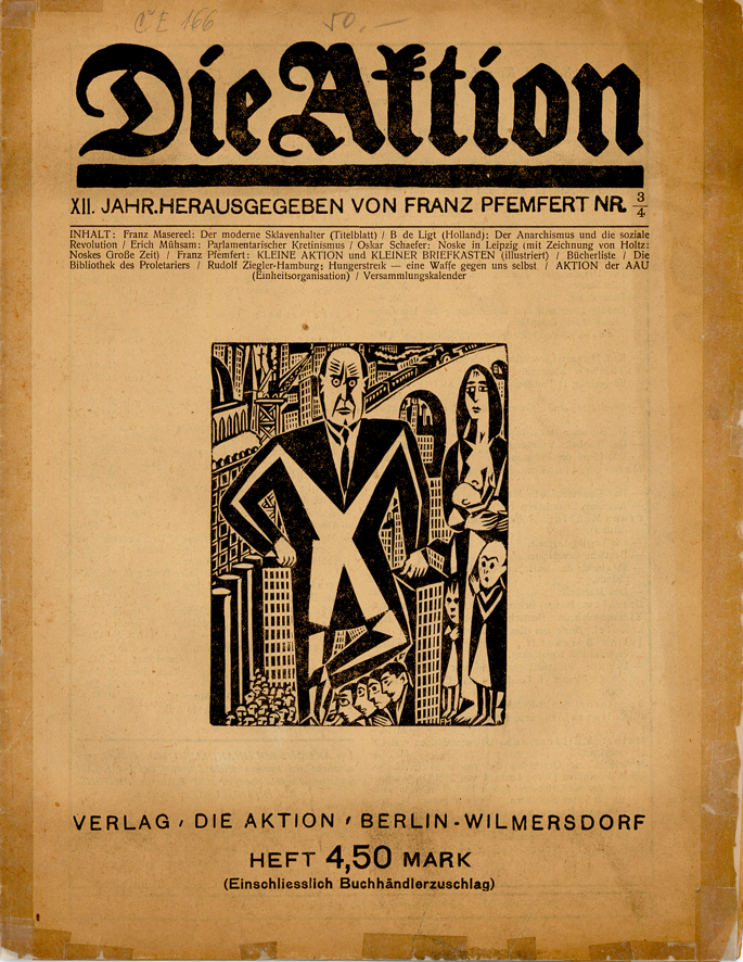 1922_Db 16_Die Aktion_Heft 3