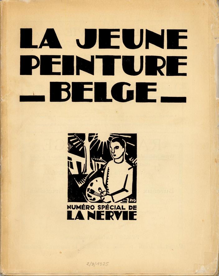 1925_Db unbekannt_La Nervie_La jeune peinture belge