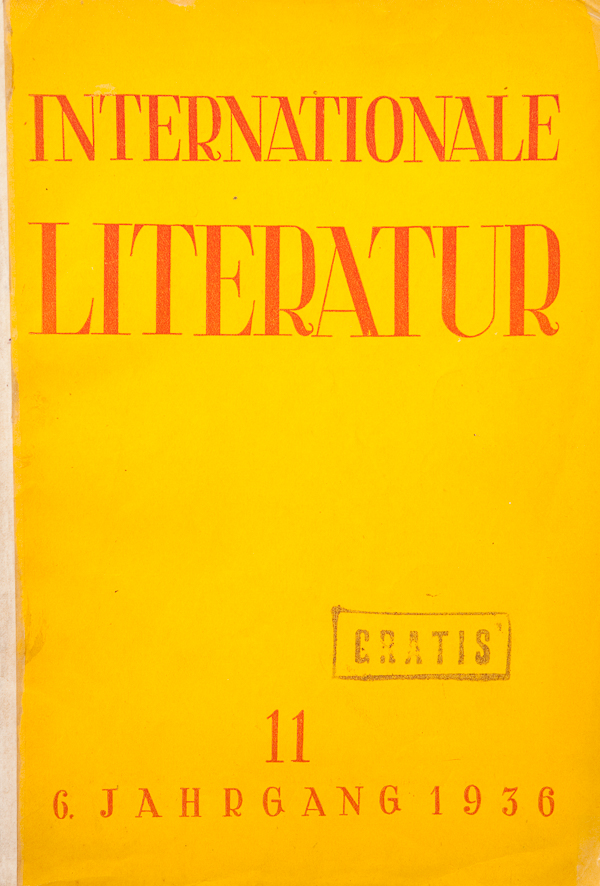 1935-1936_Db 30_Internationale Literatur