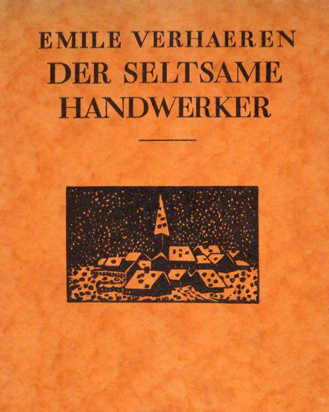 Der seltsame Handwerker und andere 
Erzählungen. Mit 26 Holzschnitten 
von Frans Masereel.
Insel-Verlag | 1921